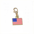 30x16mm 1.3g Gold Zinc Alloy Charm Pendant for DIY Necklace Bracelet Jewelry Making view 3