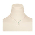 Dopamine Colorful Beaded Star Alloy Necklace For Women Summer Beach Vacation Sweet Cool Style view 5
