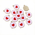 17x14mm 0.8g Gold Zinc Alloy Charm Pendant for DIY Necklace Bracelet Jewelry Making view 2