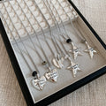Silver Alloy Star Pendant Sweater Necklace Casual Minimalist Choker For Women view 4