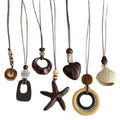 Brown Fruit Heart Geometric Necklace For Women Light Luxury Lazy Style Collarbone Choker 2026 New Design view 5
