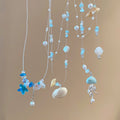Faux Pearl Shell Jellyfish Beaded Necklace, Sweet Vacation Style Clavicle Choker view 4