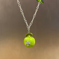Resin Apple Cross Zircon Necklace For Women Casual Sweet Cool Fruit Collarbone Choker view 1