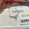 Light Luxury Sparkling Zircon Faux Pearl Water Drop Choker Necklace For Women view 4