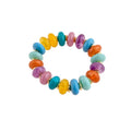 Maillard Style Acrylic Round Beaded Necklace Bracelet Jewelry Set For Minimalist OL Fashion view 5