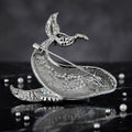 Alloy Rhinestone Whale Brooch For Cute Ocean Animal Accessories view 3