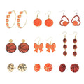 Sport Style Mini Basketball Drop Earrings Fashion Personality Lightweight Ear Jewelry view 5