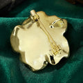 Alloy Enamel Flower Brooch Pin For Versatile Fashion Styling view 4