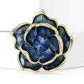 Alloy Enamel Flower Brooch Pin For Versatile Fashion Styling view 2
