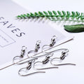 Beaded Fishhook Earring Wires in Five Metal Finishes view 3
