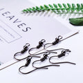 Beaded Fishhook Earring Wires in Five Metal Finishes view 7