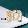 Summer Baroque Faux Pearl Hoop Ear Cuffs, Elegant Niche Design Clip Earrings For Women view 4