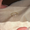 Modern Minimalist Marquise Stone Ring For Women view 4