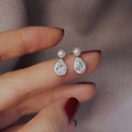 Gentle Style Millet Pearl Water Drop Geometric Earrings For Women's Daily Matching view 1