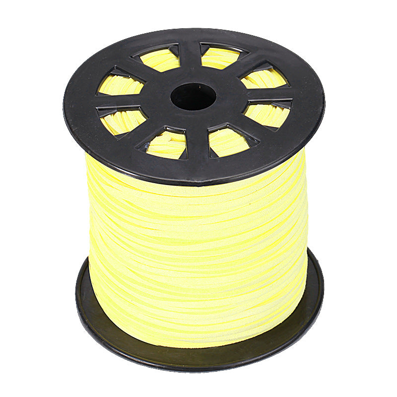 2.5mm Faux Leather Suede Cord Roll for DIY Jewelry Making