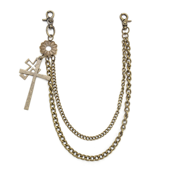 Zinc Alloy Cross Charm Pendant No.905988 for DIY Necklace Bracelet Jewelry Making