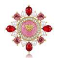 Alloy Rhinestone Cartoon Brooch Pin For Luxury Women's Apparel view 5