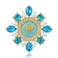 Alloy Rhinestone Cartoon Brooch Pin For Luxury Women's Apparel view 1