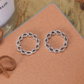 Twisted Ring Metal Component in 3 Finishes for Jewelry Crafts view 5