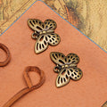 25x18mm Alloy Butterfly Charm Pendant