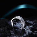 Silver Tone Baguette Channel Band Ring Jewelry Design view 3