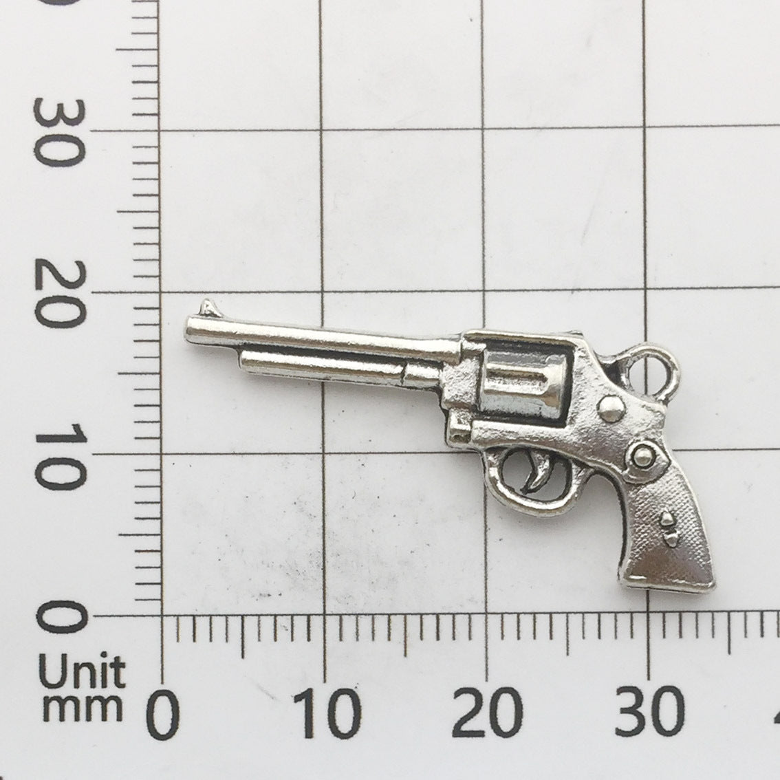 Antique Silver Zinc Alloy Gun Bullet Weapon Charm Pendant for DIY Necklace Bracelet