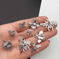 Gold-Tone Bee Metal Charms with 9 Listed Options for DIY Jewelry Making view 3