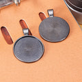 Thin Round Cabochon Pendant Tray Jewelry Making Component view 8