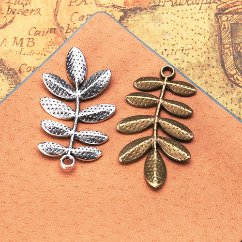 Close product view showing the textured leaf branch details