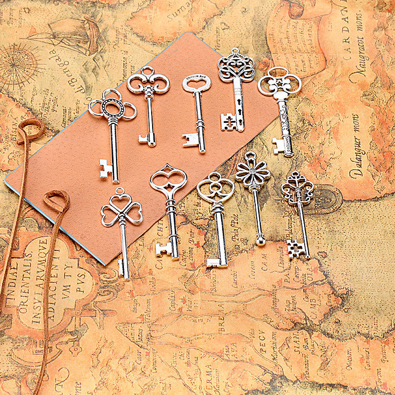 Classic Keychain Set Pack of 10 Styles