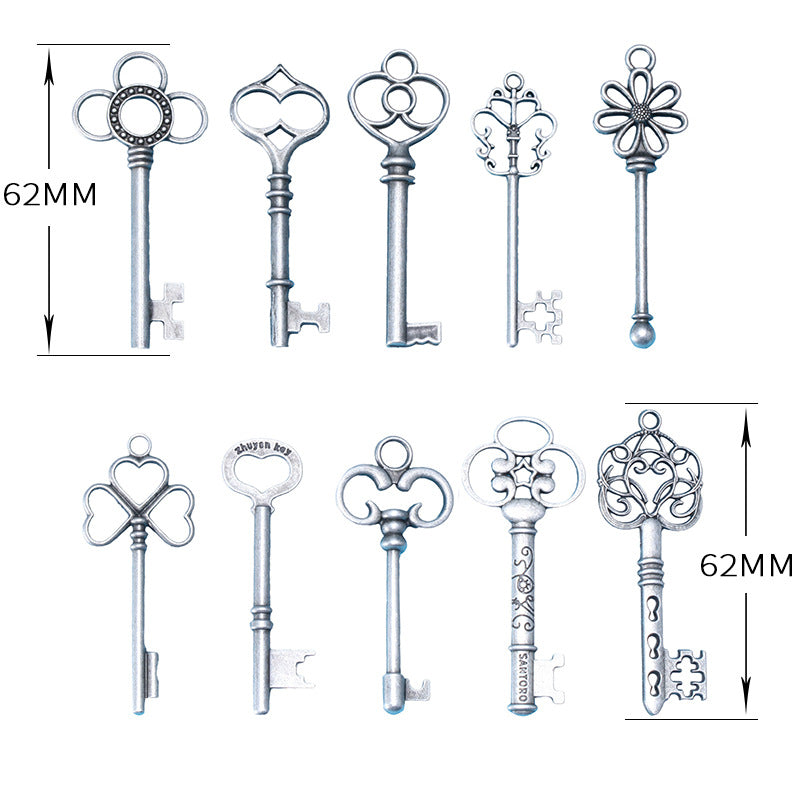 Classic Keychain Set Pack of 10 Styles