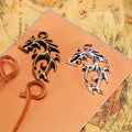 Openwork Flame Dragon Alloy Charms in Three Finishes view 5