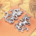 Running Unicorn Metal Charm in 3 Decorative Finishes view 3