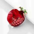 Red Pomegranate Enamel Metal Brooch Pin for Jackets and Lapels view 5