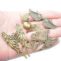 Gold-Tone Seashell Metal Charms with 3 Listed Options view 3