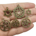 Metallic Tarot Card Metal Charms with 12 Listed Options view 4