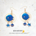 Ten Galaxy Star Moon and Planet Mixed Fit Earrings view 7