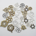 Metallic Tarot Card Metal Charms with 12 Listed Options view 1