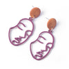 Purple Face Drops