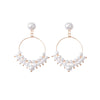 Pearl Hoop Drops