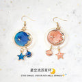 Ten Galaxy Star Moon and Planet Mixed Fit Earrings view 8