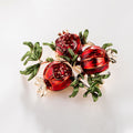 Red Gold Tone Pomegranate Enamel Metal Brooch Pin for Jackets and Lapels view 5