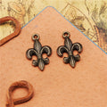 23x14mm Double-Sided Anchor and Fish Hook Alloy Charm Pendant