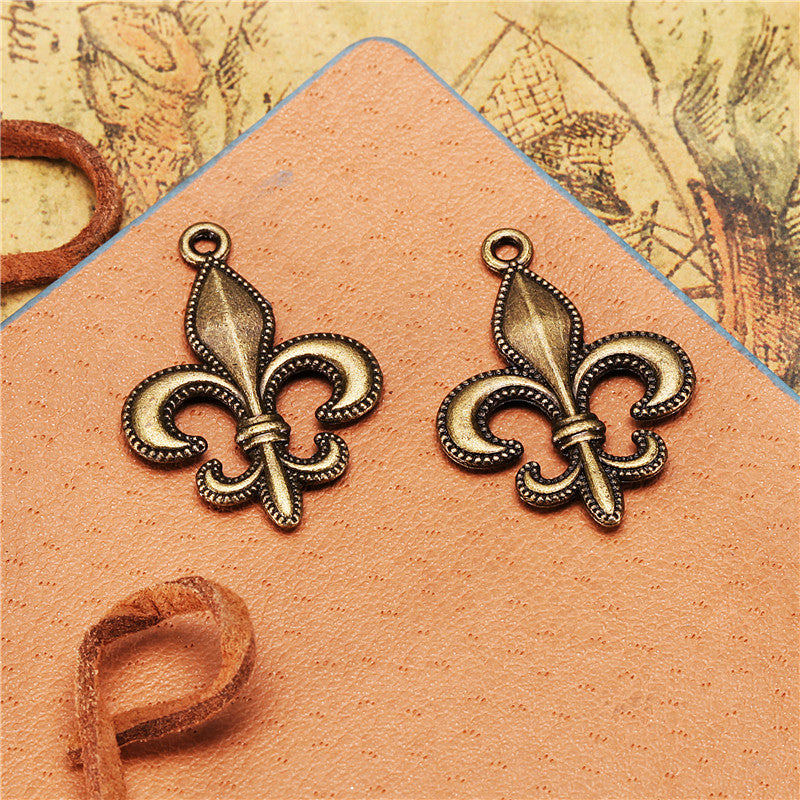 28x20mm Vintage Anchor Charm Pendant Alloy Nautical Jewelry Finding