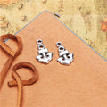 Mini Double Sided Anchor Alloy Charm in 3 Metal Finishes view 4