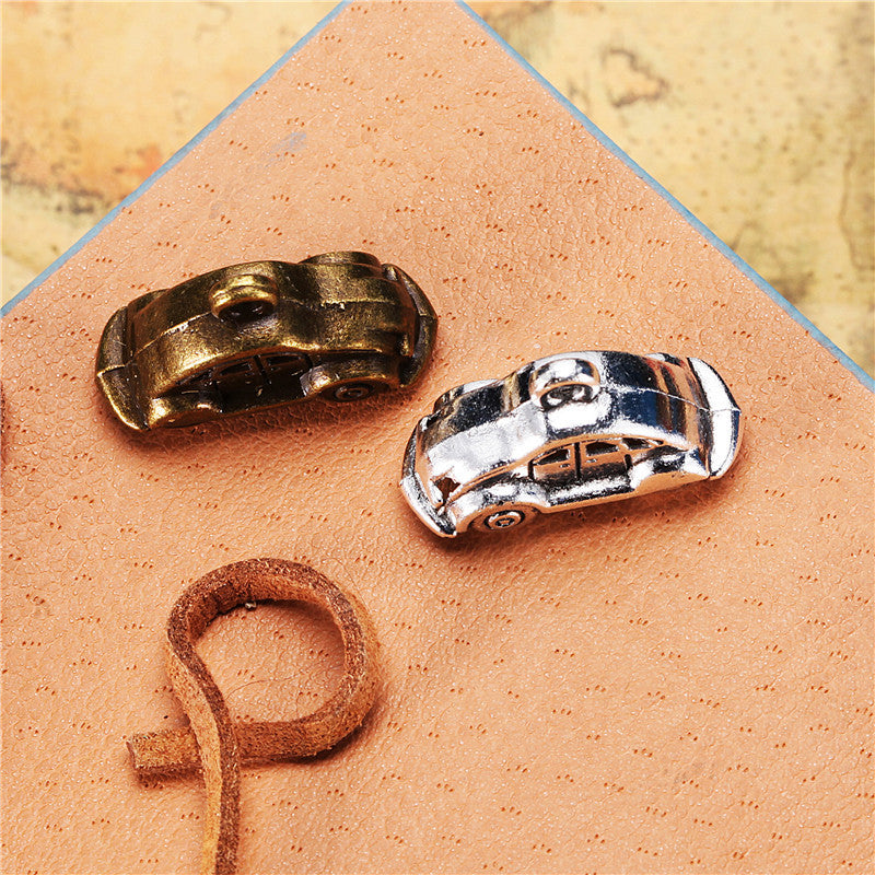 Vintage 23x15mm Alloy Car Charm Pendant