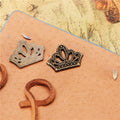 18x14mm Crown Alloy Charm Pendant for Jewelry or Phone Decoration