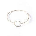 Minimalist Adjustable Open Bangle Bracelets in Four Styles view 2