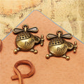 25×22mm Helicopter Alloy Charm Pendant
