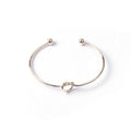 Minimalist Adjustable Open Bangle Bracelets in Four Styles view 5